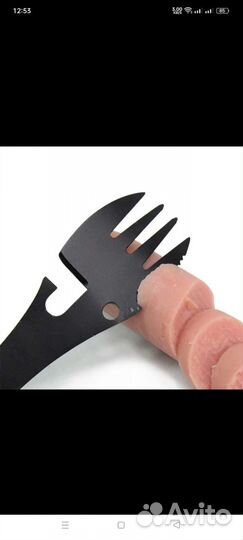 Кемпинговая ложка вилка