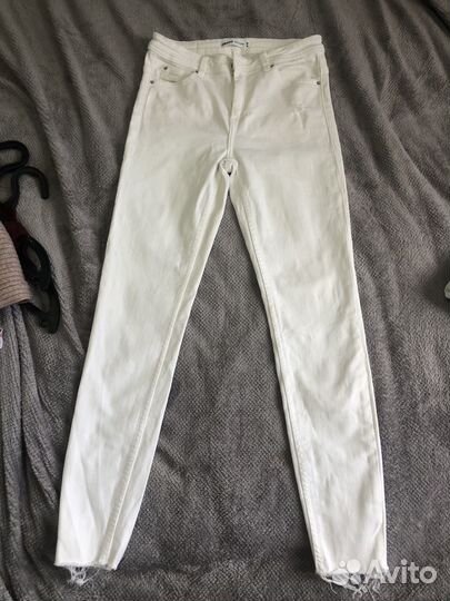 Женские белые джинсы 48/38
