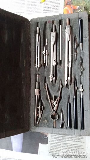 Канцелярская готовальня У-15л