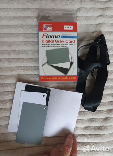 Светофильтр Fujimi/ карта баланса белого/ перчатки