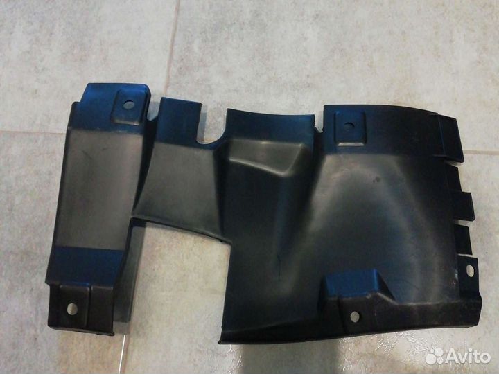 Боковая защита двигателя приора