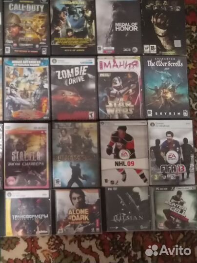 Компьютерные игры на дисках