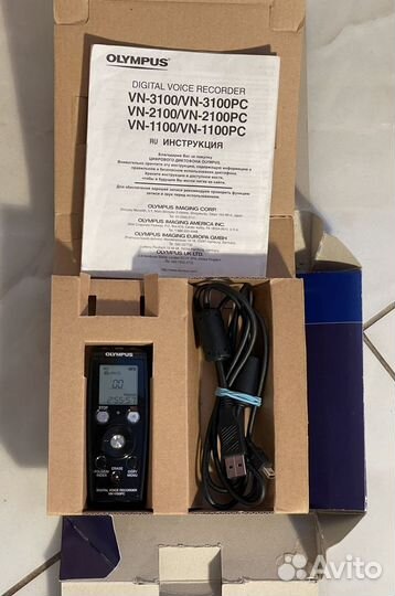 Цифровой диктофон Olympus VN-1100PC