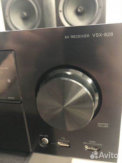 AV ресивер Pioneer VSX-828 и акустика Jamo S 426