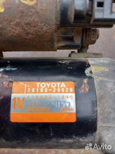 Стартер на toyotа
