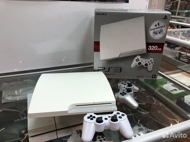 Sony PS3 Slim и 53 топовых игры