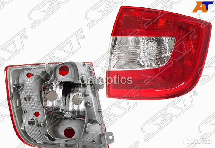 Фонарь правый задний skoda rapid 12-20