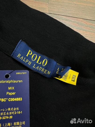 Джемпер свитер Polo Ralph Lauren черное