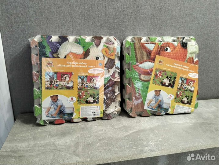 Мягкий коврик пазл