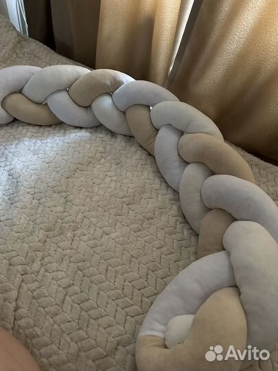 Бортик косичка