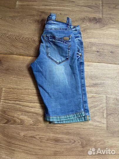 Джинсовые шорты zara новые