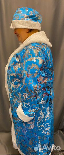 Костюм взрослый Снегурочка 56-58