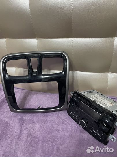 Магнитола renault logan