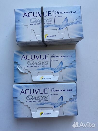 Линзы acuvue oasys -4