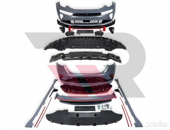 Рестайлинг Zeekr 001 Под покраску kplgz