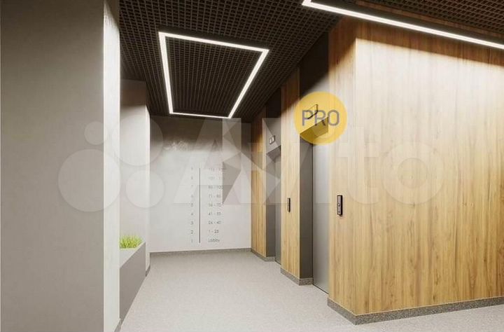 2-к. квартира, 56,1 м², 18/25 эт.