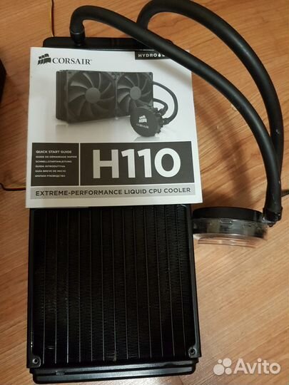 Водяное охлаждение Corsair H110