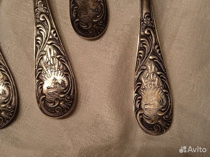 Ложки и вилки мельхиор СССР