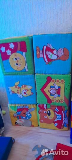 Мягкие кубики