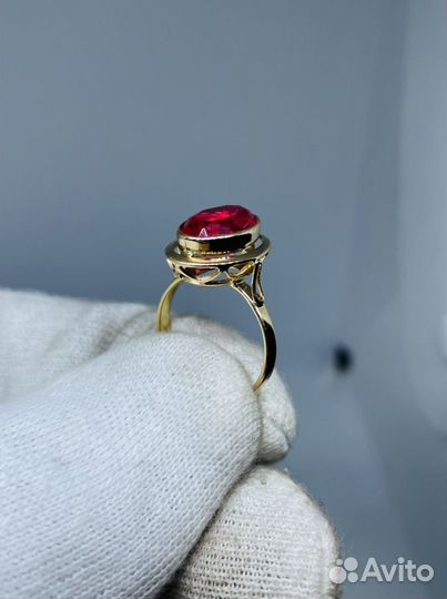 Золотое кольцо СССР р.16.5 мм