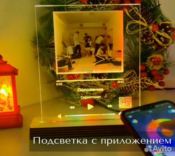 Рамка с живым фото