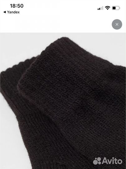 Варежки детские hm