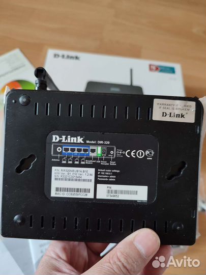 Новый Wifi роутер d-link dir-320 usb