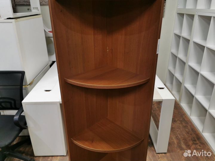 Стеллаж 5 секц. бу 37х37х198 угловой 13085-орт