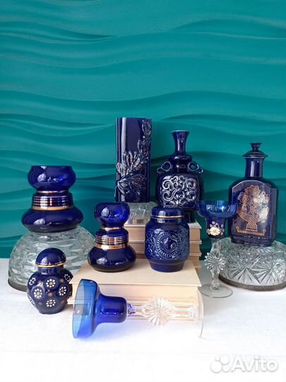 Посуда Кобальт (Хрусталь/Фарфор) Коллекция