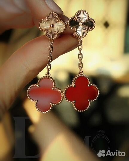Серьги Van Cleef