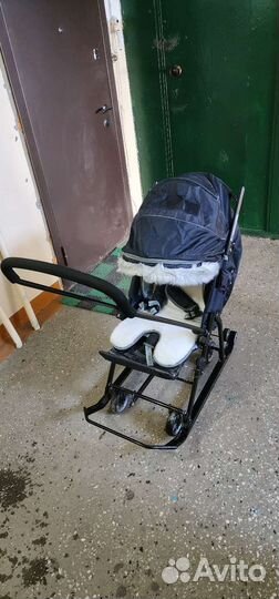 Коляска санки