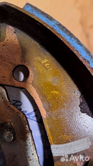 Колодки задние nissan note