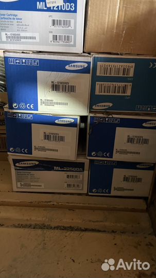 Картриджи для принтера HP Canon Samsung