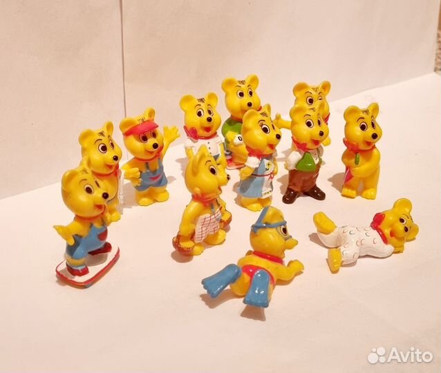 Фигурки от Харибо «Мишки на отдыхе»-полный