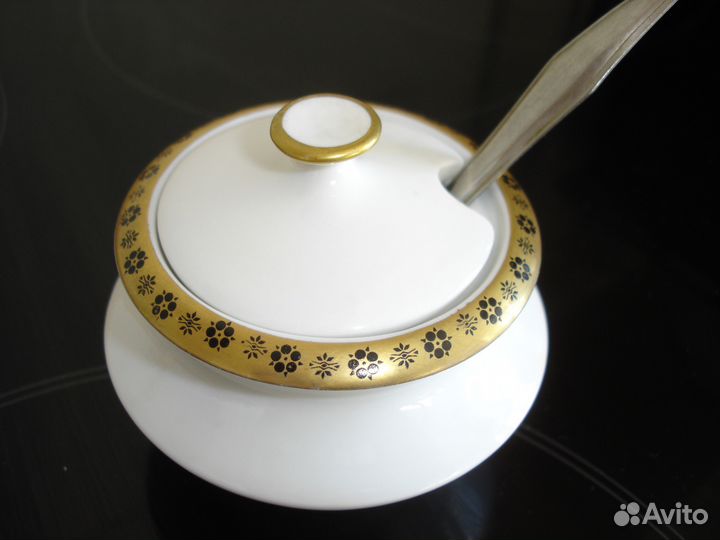 Соусница Чехословакия, фарфоровый сервиз СССР