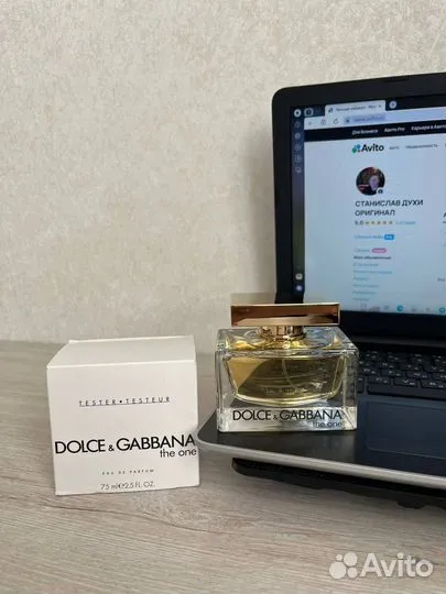 Духи женские, dolce gabbana, зе ван, от 10 мл