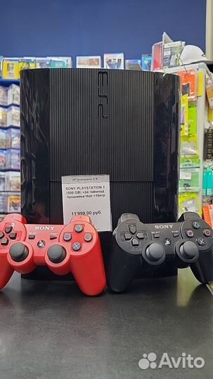 Sony playstation 3 PS3 500GB прошивка HEN