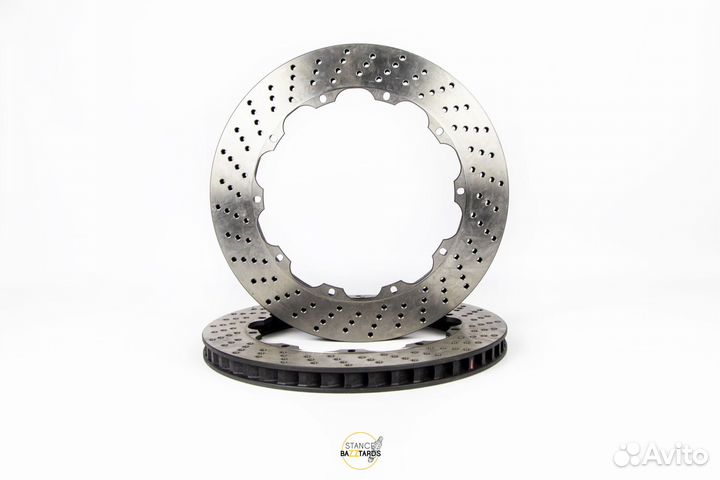 Ротор тормозной двусоставного диска 390 мм тюнинг