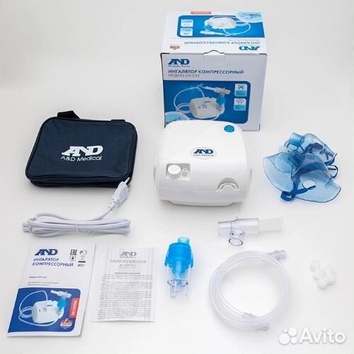 Компрессорный ингалятор (небулайзер) AND CN-233