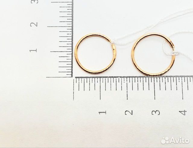 Золотые серьги