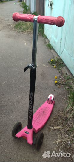 Самокат детский трёхколесный Scooter