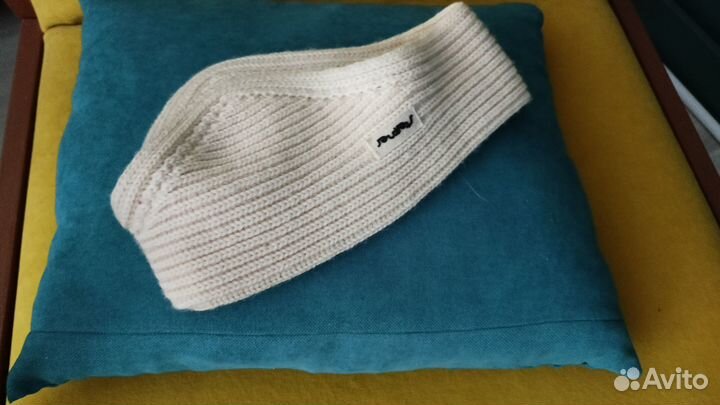 Повязка на голову, вязаная