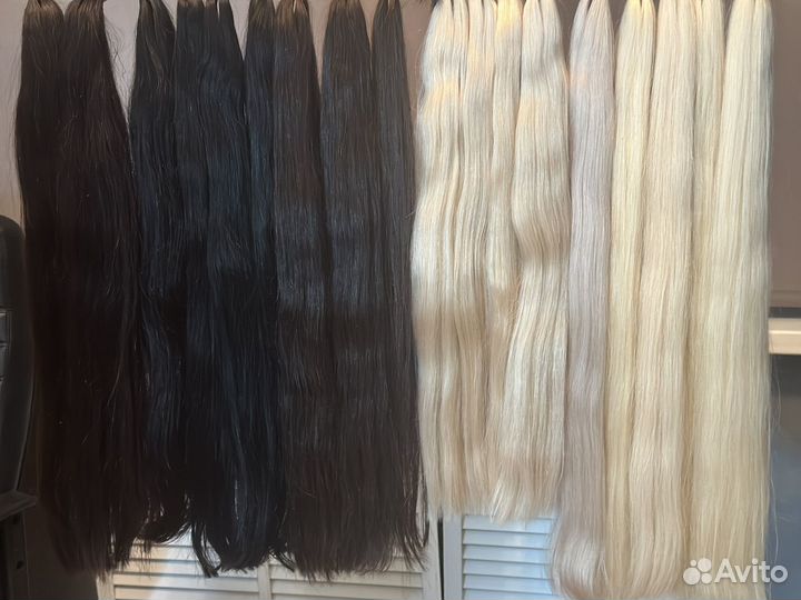 Волосы для наращивания 70 см натуральные