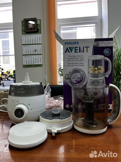 Пароварка блендер philips avent 4 в 1