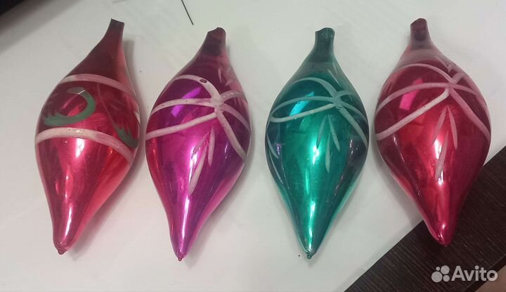 Елочные игрушки СССР