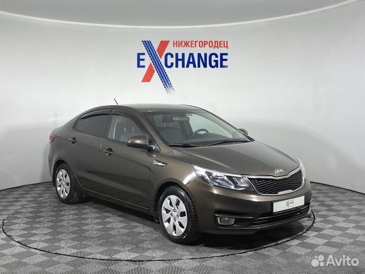 Kia Rio 1.6 МТ, 2015, 138 335 км