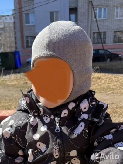 Шапка-шлем демисезон 48