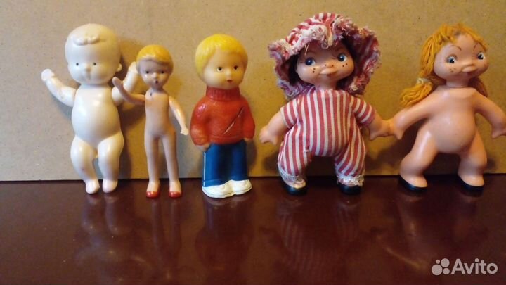 Маленькие куклы, пупсы СССР, цена за всех кукол