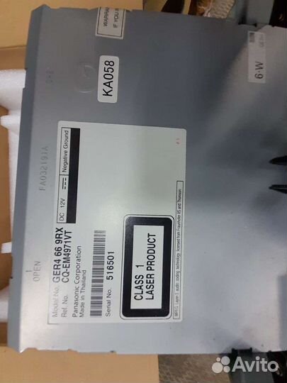 Штатная магнитола Mazda 6 GH рестайлинг bose