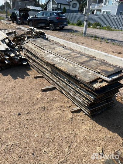 Фанера для опалубки бу